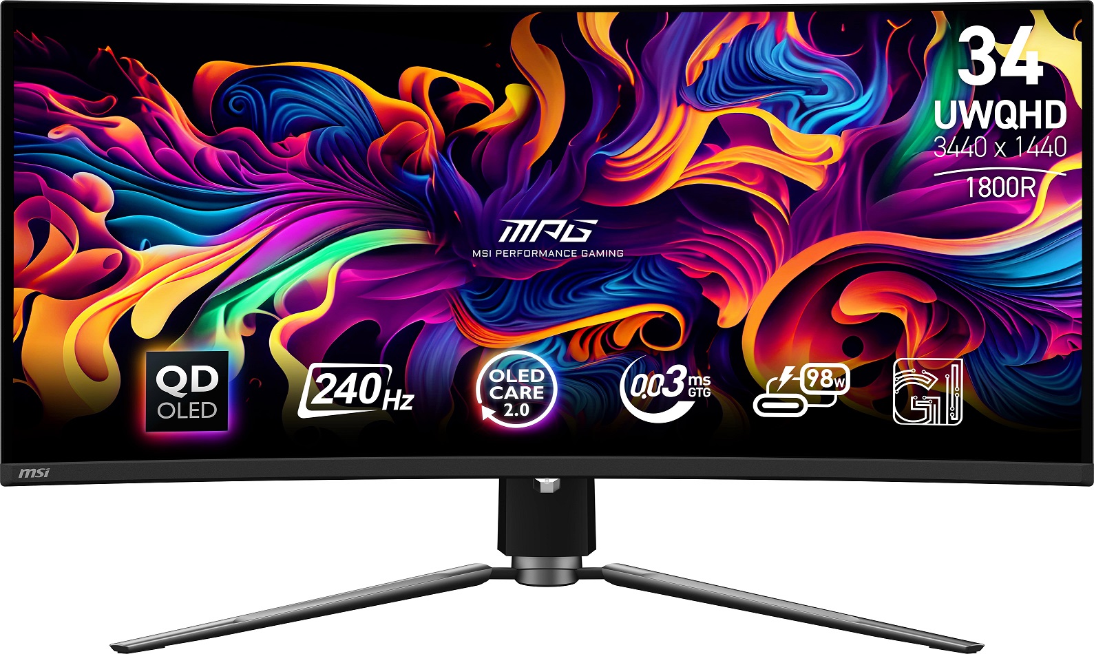 MSI MPG 341CQPX QD-OLED 34